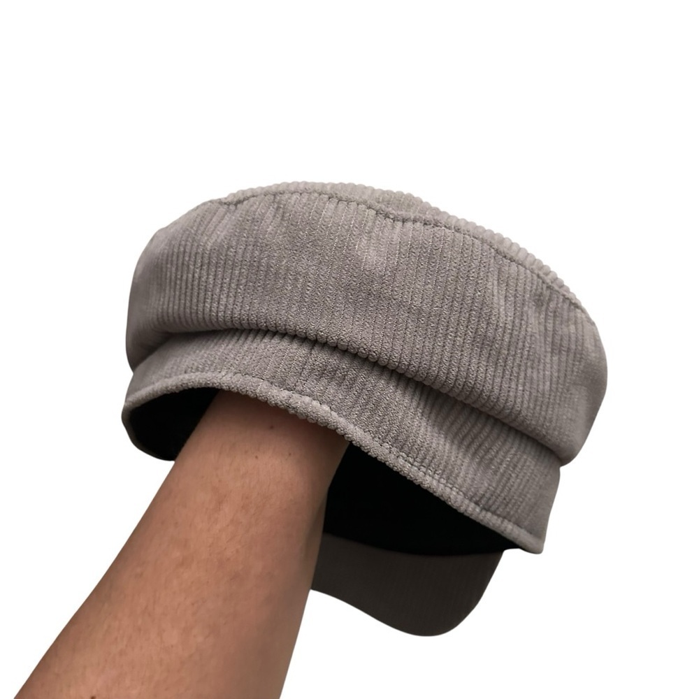 Vici Gray Corduroy Cap - Picture 4 of 5
